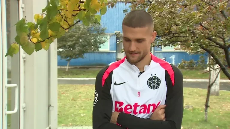 Daniel B&icirc;rligea, interviu &icirc;nainte de Steaua Roșie Belgrad - FCSB